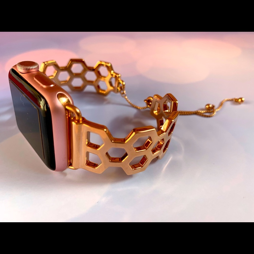 Brand New Apple Watch Cuff Bracelet (Rose Gold)